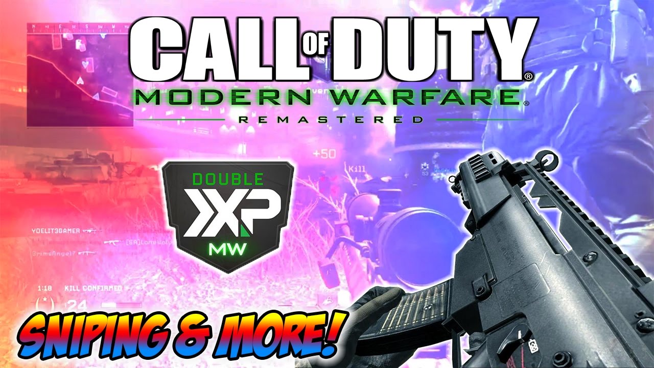 Modern Warfare Remastered: Sniper, Double XP & MORE! | #21