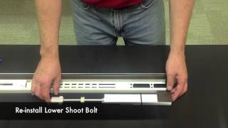 Multi-Point Astragal Cut Down Instructions