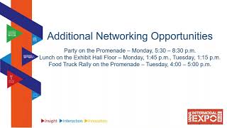 An Introduction to Intermodal EXPO: Getting the Most from Your Time