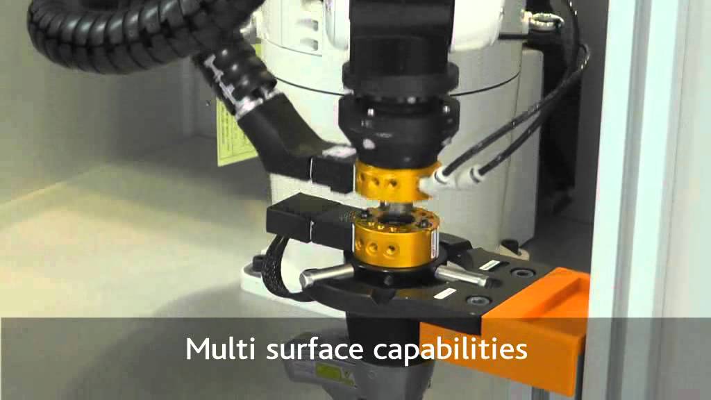 GapGun Robot+ tool changer - YouTube