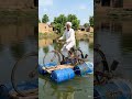 देसी जुगाड़ ड्रम से नावबन#desi #jugaad #trending #chacha #jugad #reel #reels #रील्स #desijugaad #ai