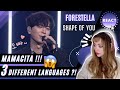 REACTING to FORESTELLA ( 포레스텔라 ) - Shape Of You