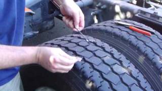 Semi Tire Repair Using the Nealy Tire System