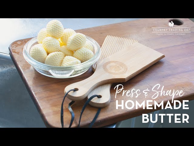 Butter Mold Press , Butter Mold Starter Kit, Butter Paddles, Spurtle, Butter