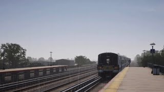 Train Sim World 2 | LIRR M7 Trains At Queens Village AM Rainy Rush