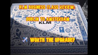 KLM Business Class Review: Dublin to Amsterdam ✈️ Worth the Upgrade in 2026?