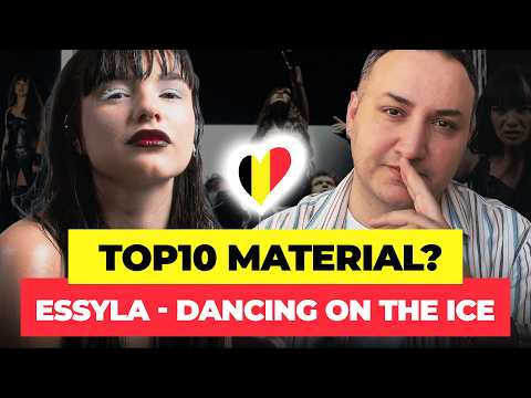 EUROVISION 2026 REACTIONS: ESSYLA - DANCING ON THE ICE REACTION! | BELGIUM 🇧🇪