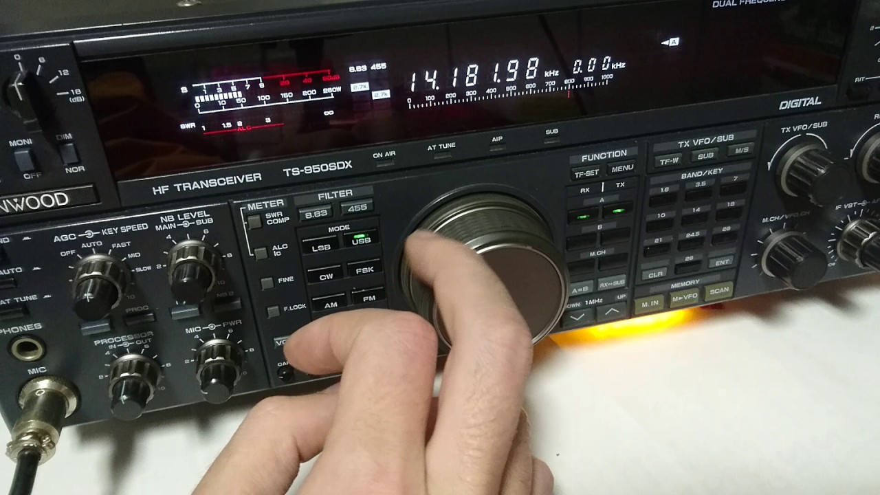 CQ WW SSB 2016 - 20 meter tuning