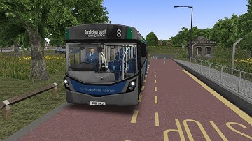 OMSI 2 | Volvo B8RLE | Addon Yorkshire Counties | Route 8