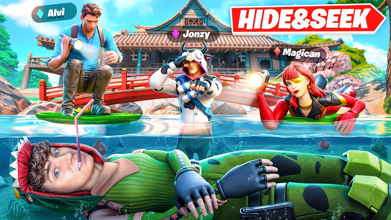 Das XXL HIDE & SEEK in FORTNITE KAPITEL 6! 🏆