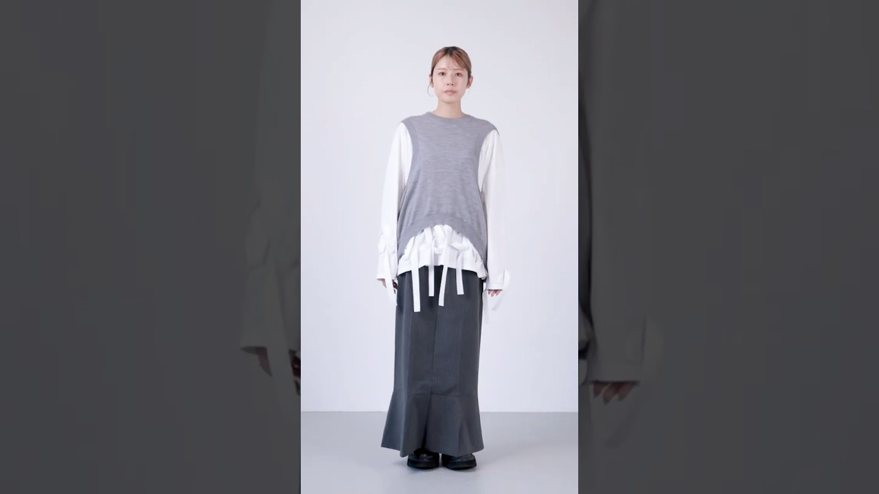 UMBRELLA HEM SKIRT｜36｜D/NVY｜SKIRT｜ENFÖLD OFFICIAL ONLINE STORE