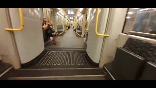 Berliner u-bahn.(5034-2) auf der statzion Alt Marindorf h-zug. 08.08.2022