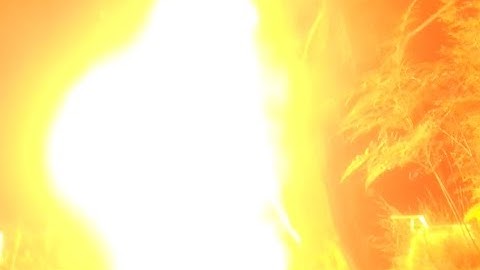 Campfire Banger - butane canister explosion