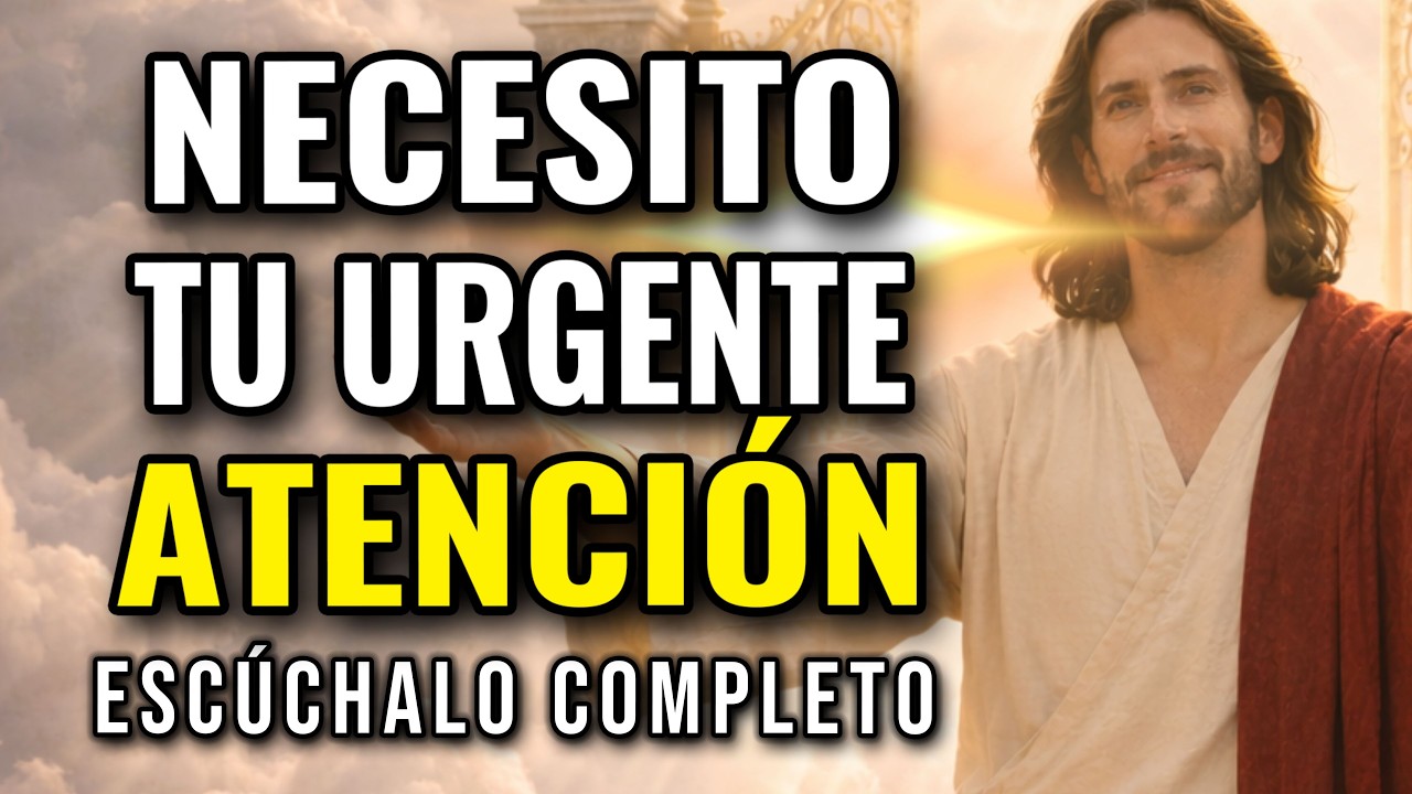 DIOS TE DICE, HOY TE PIDO CON URGENCIA TU ATENCIÓN, DAME TU CORAZÓN | Dios Es Bueno