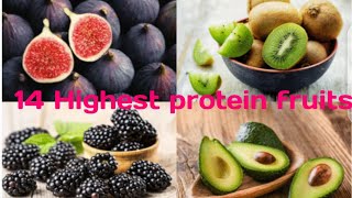 14 Highest protein Fruits by 5 plus 26 views 3 years ago 1 minute, 11 seconds