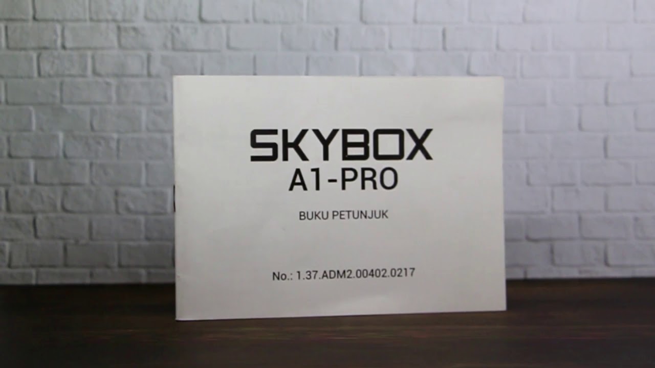 UNBOXING RECEIVER SKYBOX A1-PRO