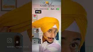 Booking open for wedding Function 📞👳🏻♀️✅ || Turban tutorial #turban #shorts #ytshorts #wedding