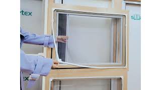 Amazing Magnetic window screen- Installation Guide