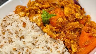 COOK LUNCH WITH ME- Egg Stew , Wheat Rice | How to make egg stew