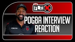 THE FLEX: MATHIAS POGBA INTERVIEW REACTION | 5K SUBS HIT!!