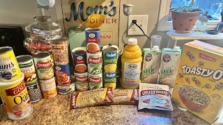 Senior Box . Food Bank Haul . #seniorliving 
