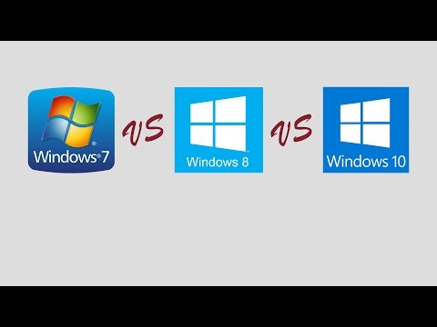 Vidéo: Différence Entre Windows 7 Et Windows 8