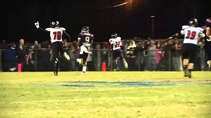 Laquain Haigler Defensive TD to clinch state title...