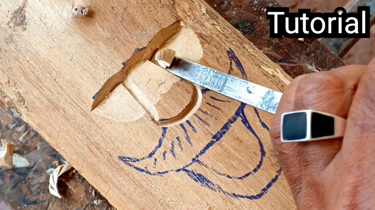 Face Wood Carving Tutorial for Beginners