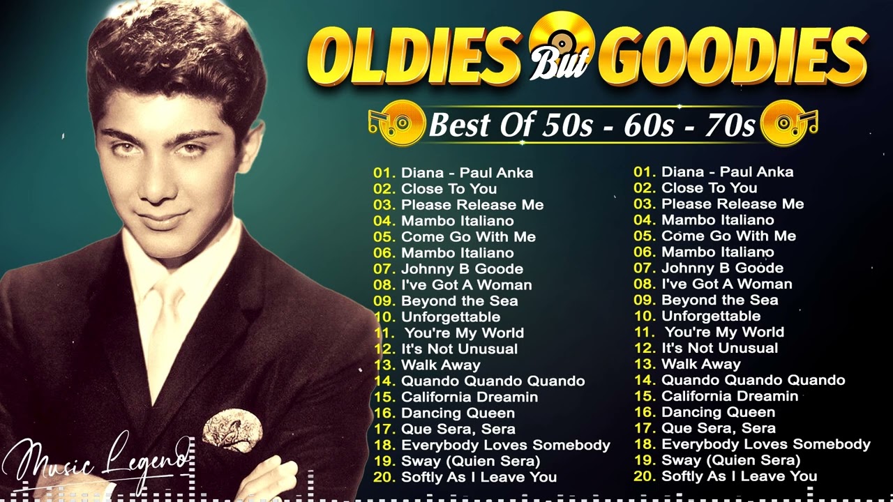 Paul Anka, Engelbert, The Cascades, Frank Sinatra, Carpenters - Golden Oldies 50s 60s 70s Best Hits