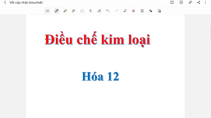 Nguyên tắc chung để điều chế kim loại là gì