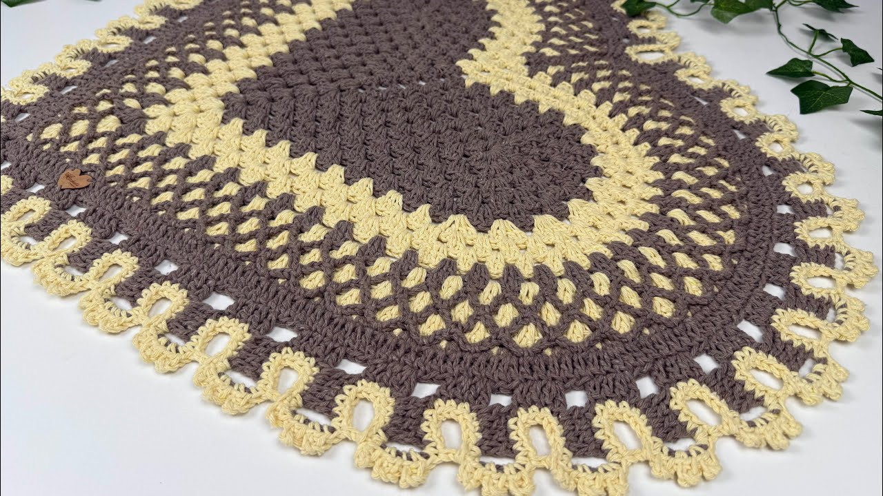 Tapete CORAÇÃO DA FRANCYNI VAZ passo a passo 