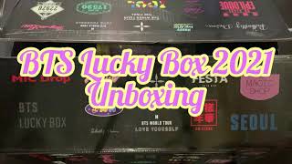BTS Lucky Box 2021 Unboxing (More than 400,000KRW???)