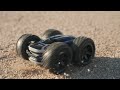 Sinovan Remote Control Car with Lights for Boys 4-7, 2.4GHz Rc Stunt Cars for Kids, 360°Rotating