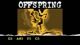 Backing track - Genocide - The Offspring (CHORDS AND LYRICS)