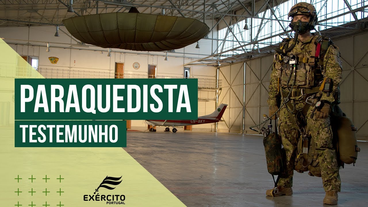Exército Português - Especialidade de Paraquedista ✈