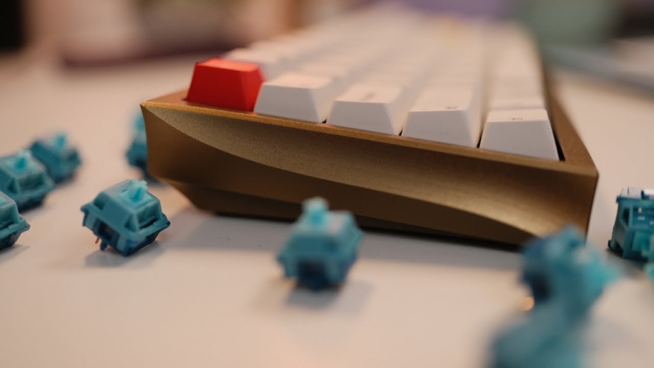 Saag65 JWK Poseidon Long Pole Full Nylon Switches ASMR Typing