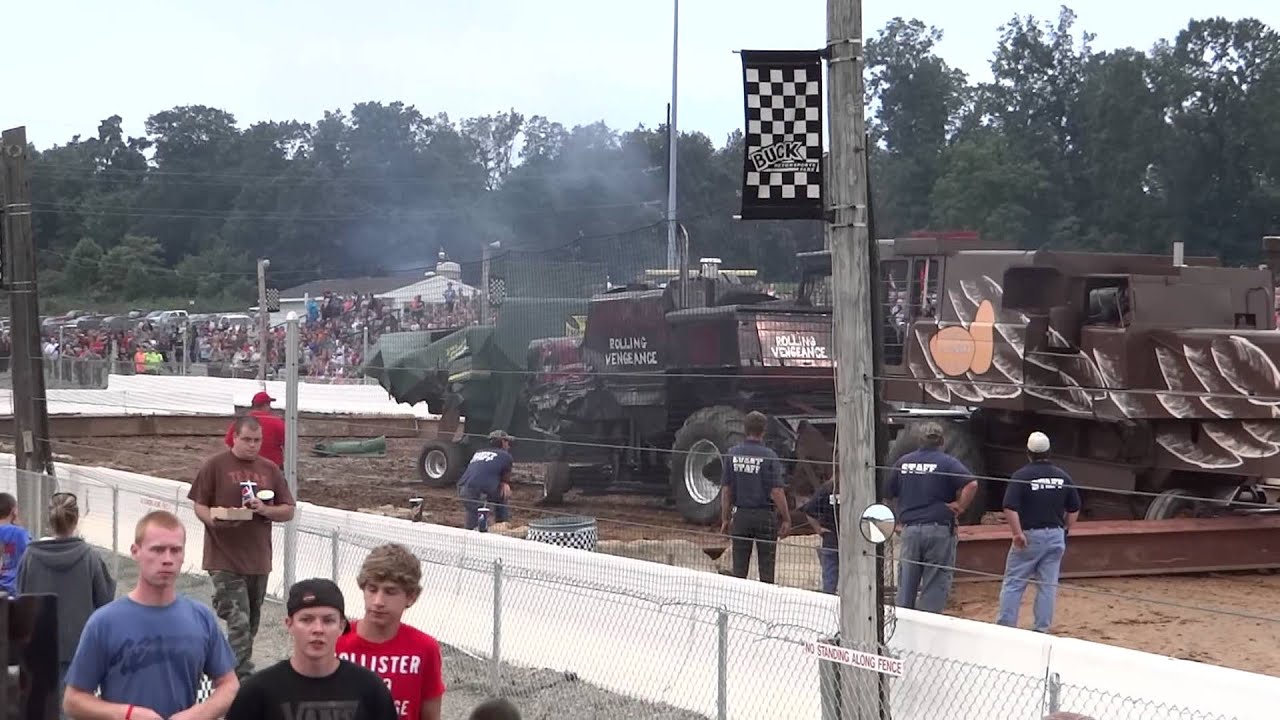 Combine Demolition Derby at The Buck 7/21/2012 YouTube
