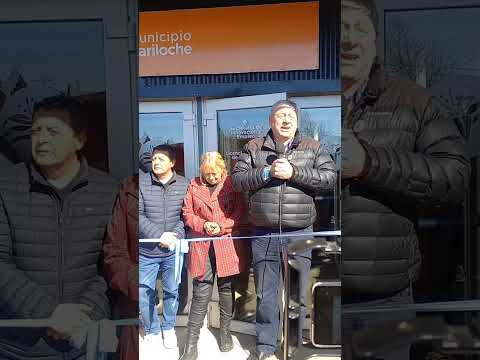 Cortes inaugura las nuevas oficinas municipales en Ruta 40