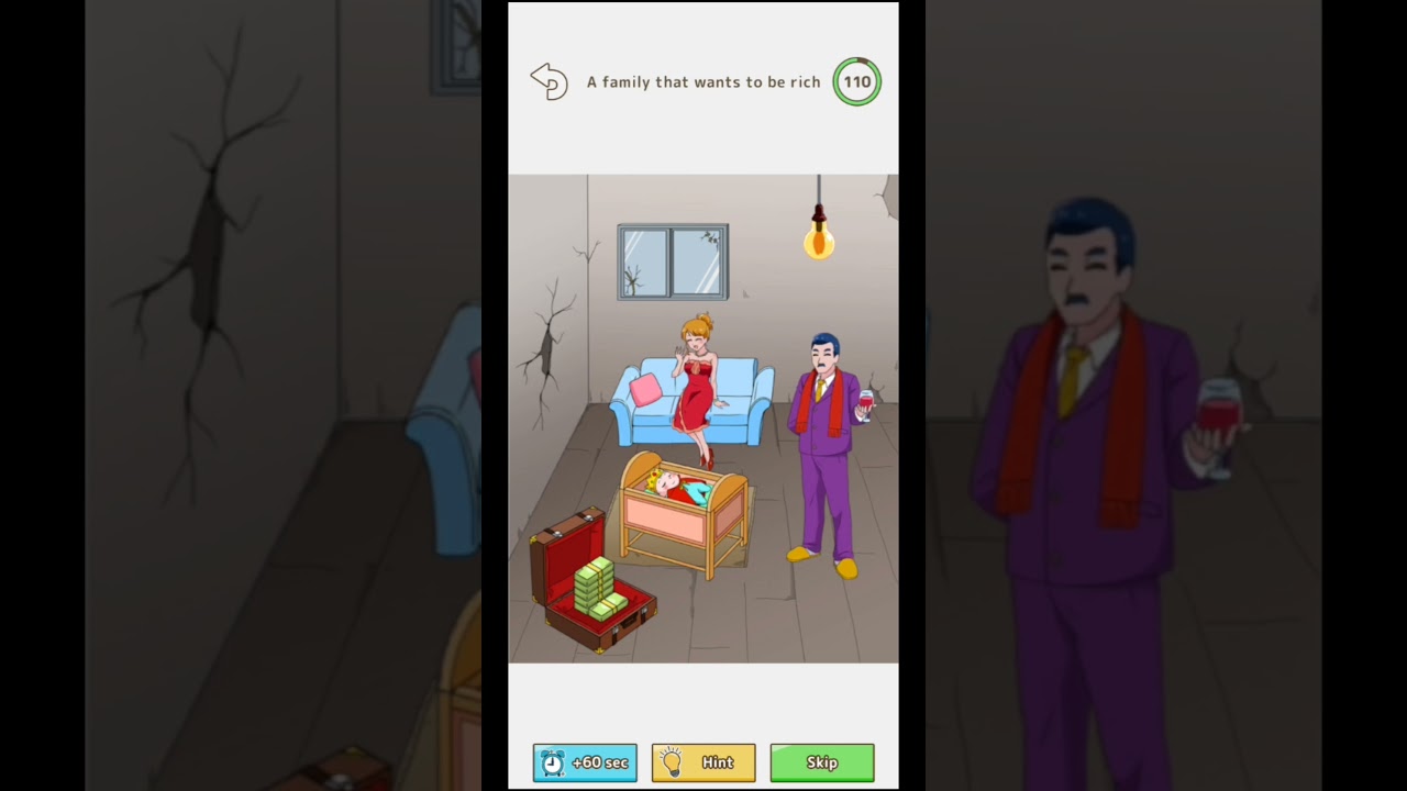 Tricky Mean Puzzle | Family wants to be rich| Solution Walk-through Answers.