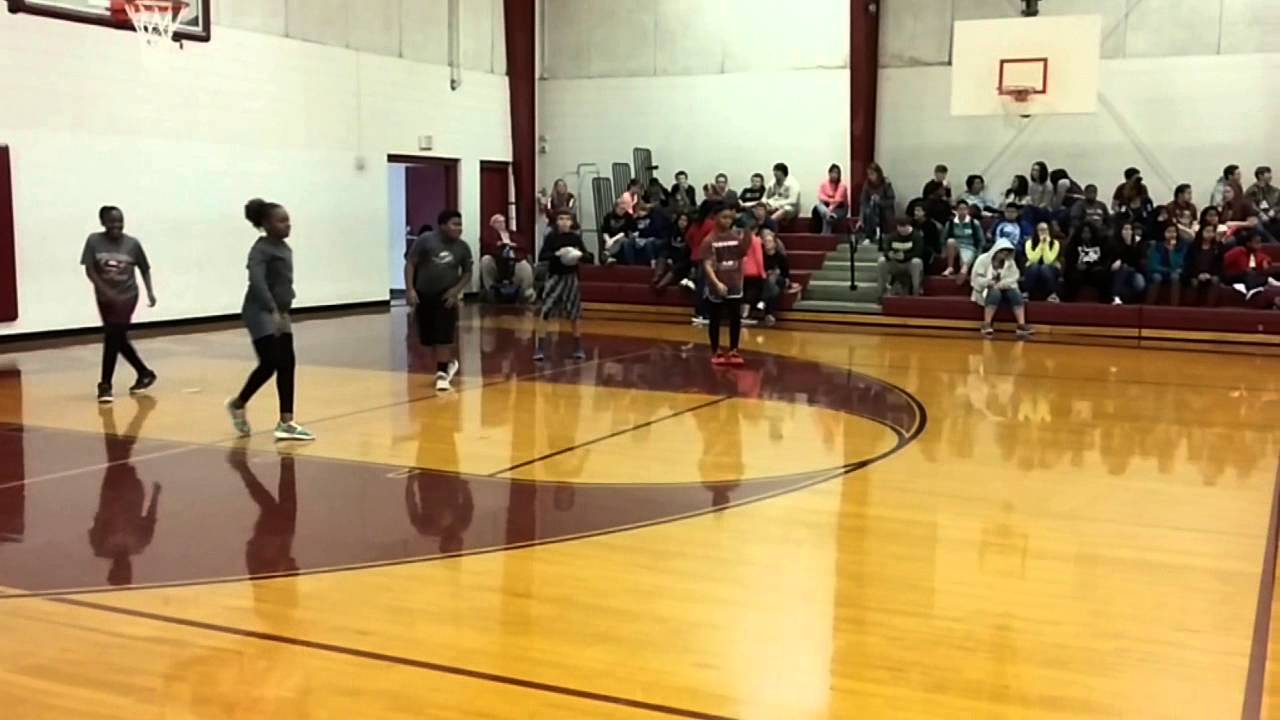 Waskom Middle School Dodgeball Tournament 2015 YouTube