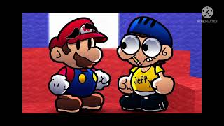 Jeffy Jumpscares Mario But When Jeffy Screams It Sounds Tpot Intro Earrape