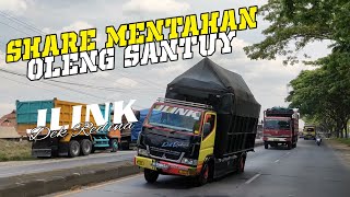SHARE mentahan video truk JLINK oleng santuy