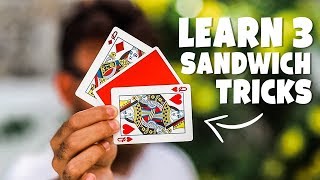 My FAVORITE Sandwich Tricks : MAGIC TUTORIAL