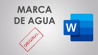Cómo poner MARCA DE AGUA en Word Cómo poner MARCA DE AGUA en Word