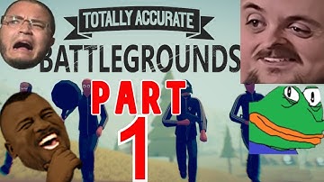 Forsen Plays Totally Accurate Battlegrounds Versus Streamsnipers - Part 1 (With Chat)