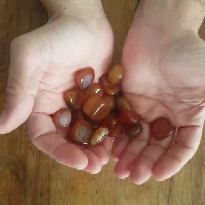 Akik Taşı Açık Kahverengi