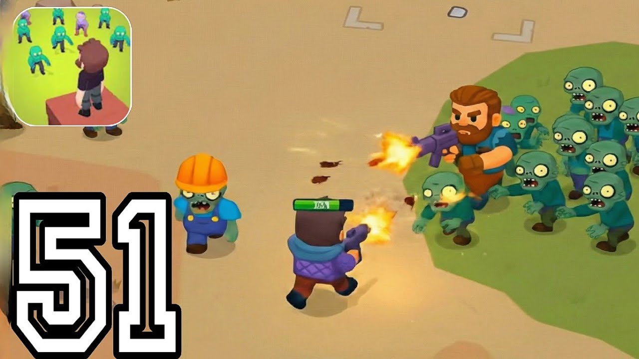 Last Stronghold: Idle Survival 🧟Gameplay walkthrough Part51 Zombie base Defencse