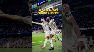 Arda Güler Oyunda Real Madrid Finalde