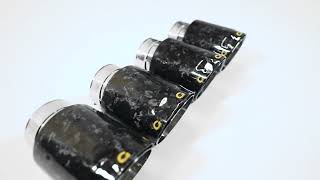 G-Power Forged Carbon Endrohre Forgend Carbon Tailpipes - New Generation