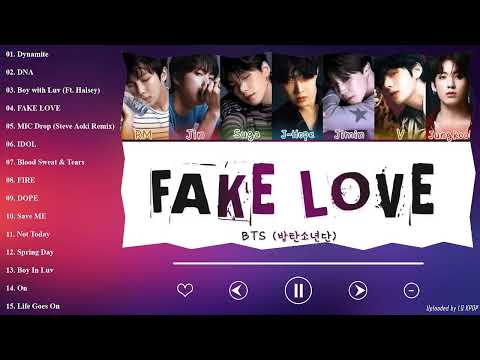 TOP 15 BTS B E S T SONGS With Lyrics   PLAYLIST...